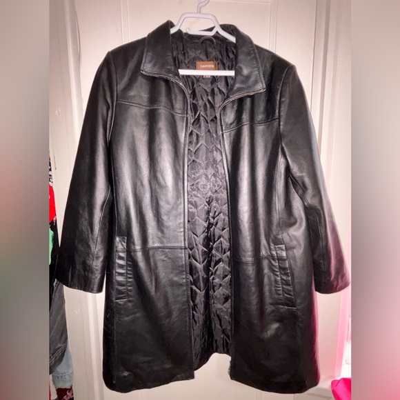 Danier Vintage Leather Jacket - Oversized Medium - Picture 1 of 3